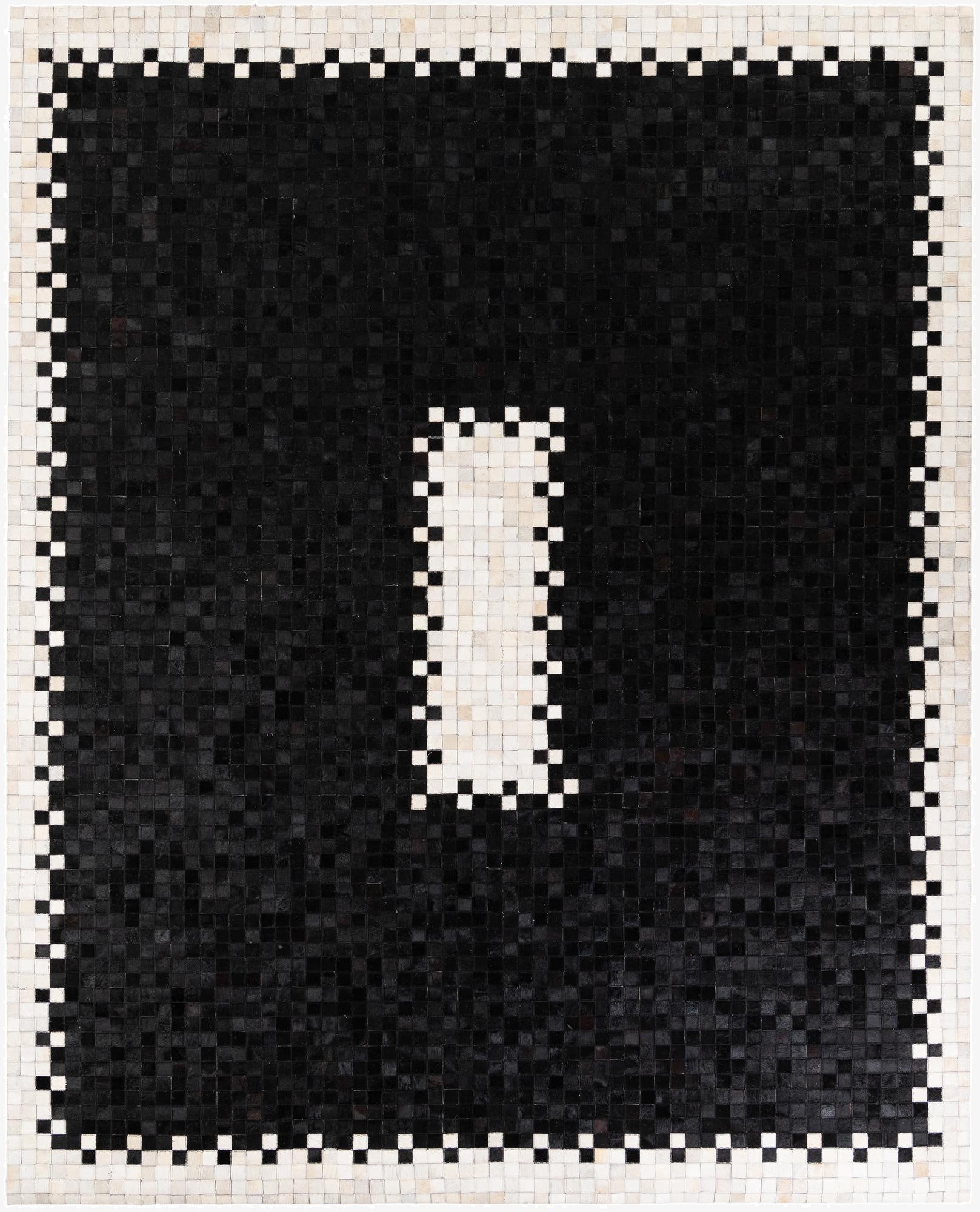  8' x 10' 3 Cowhide Stocks Rug