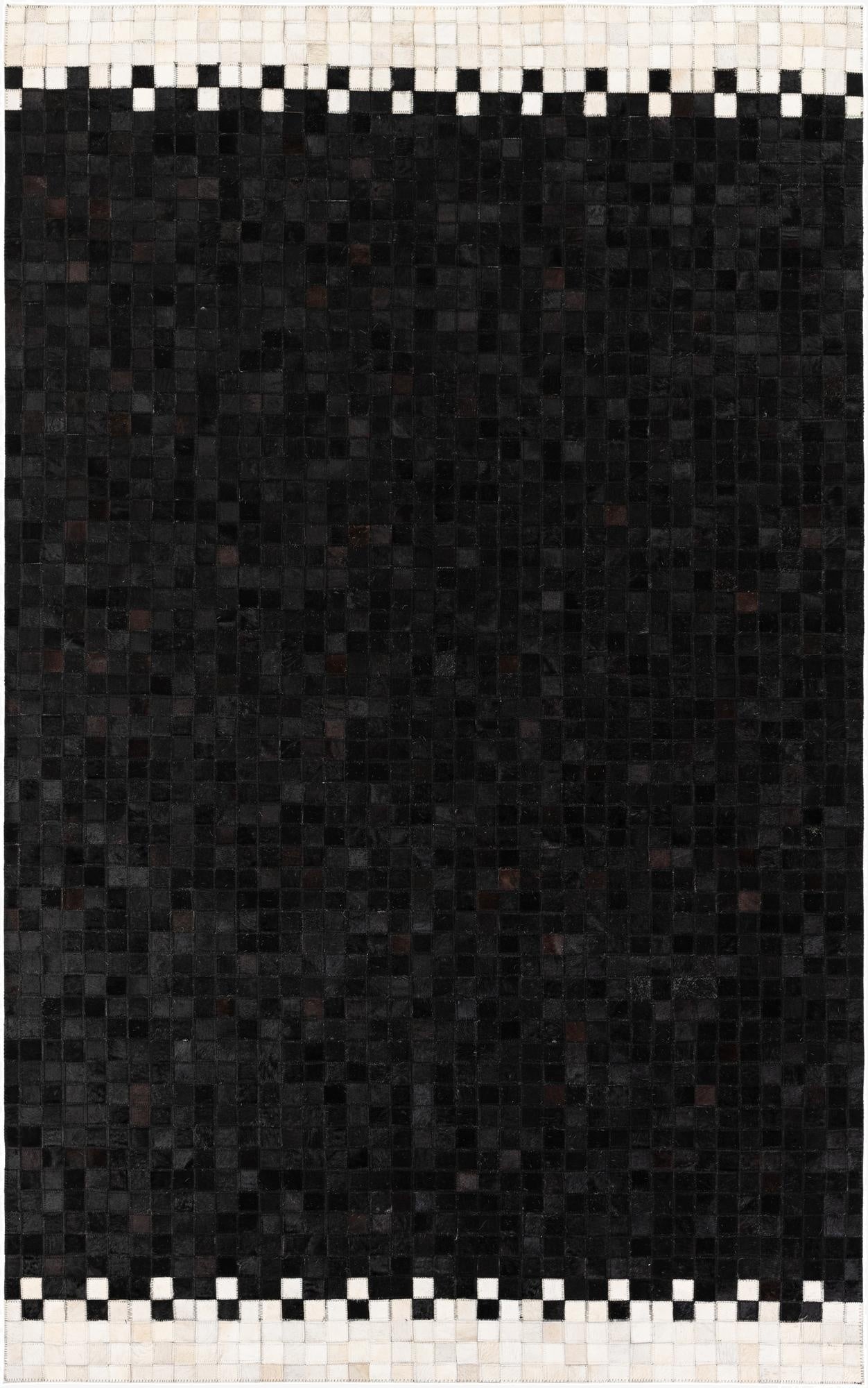  5' 3 x 8' 1 Cowhide Stocks Rug