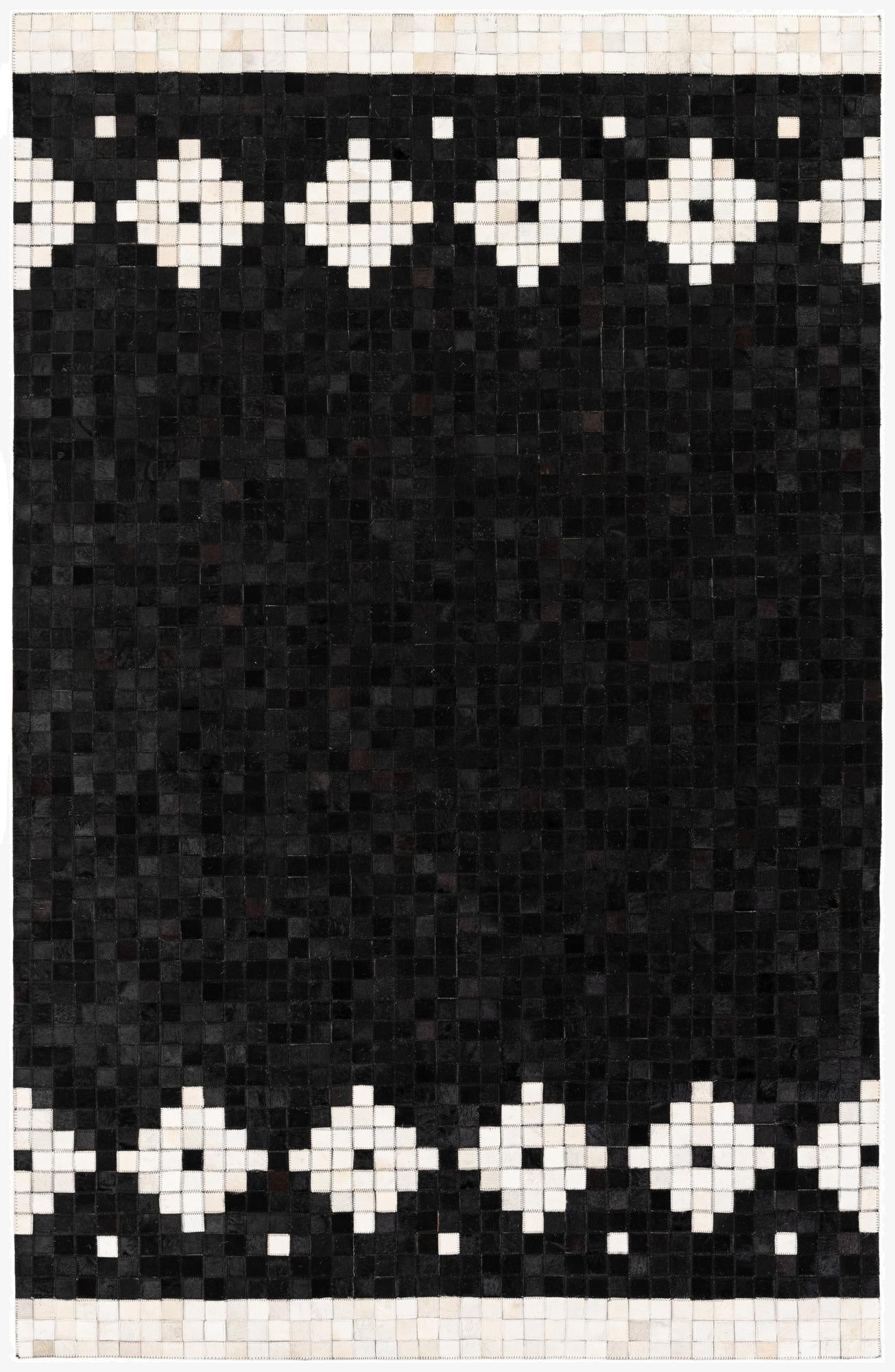  5' 2 x 8' Cowhide Stocks Rug