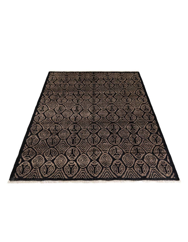 Detail image of  8' 2 x 10' 6  Hand Knotted Darya Wool Rug