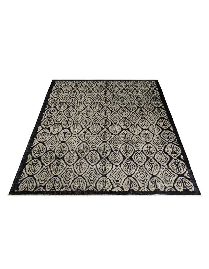 Detail image of  8' 10 x 10' 6  Hand Knotted Darya Wool Rug