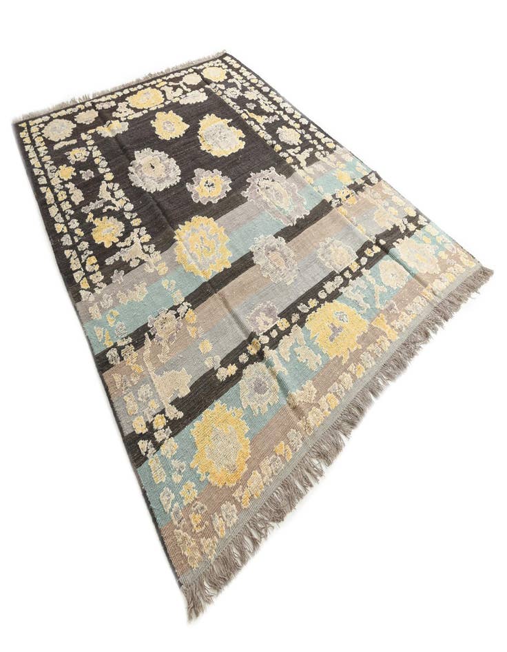 Detail image of  8' 2 x 10' 4  Hand Knotted Darya Wool Rug