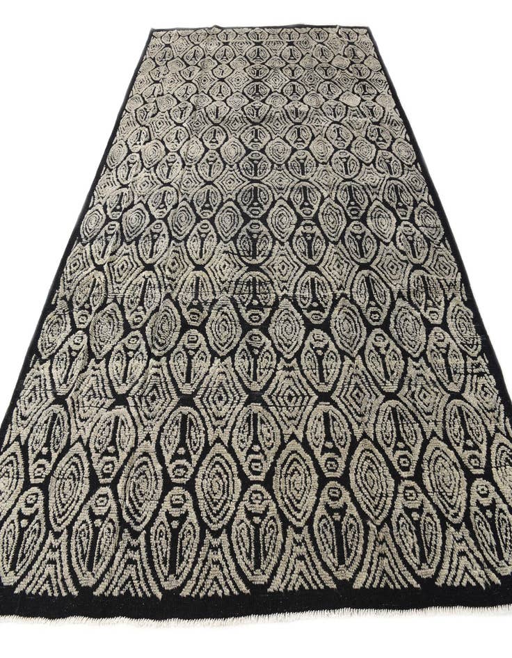 Detail image of  9' x 12' 8  Hand Knotted Darya Wool Rug