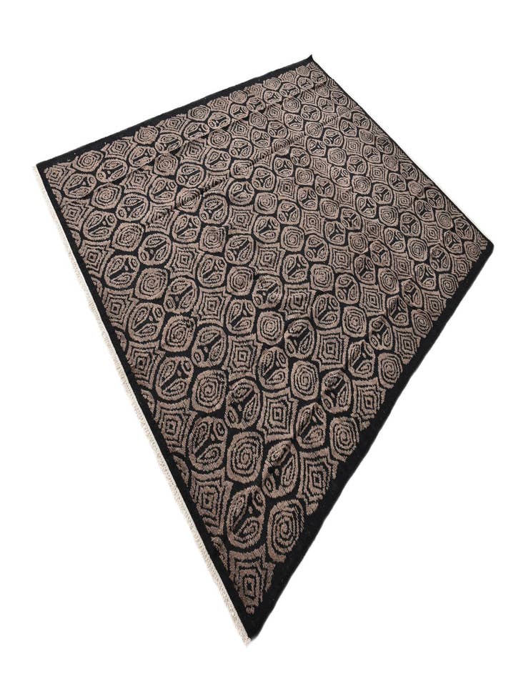 Detail image of  9' 4 x 12' 7  Hand Knotted Darya Wool Rug