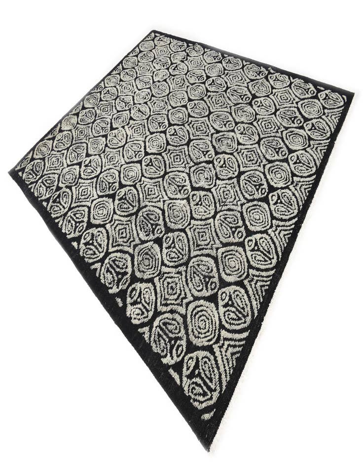 Detail image of  8' 5 x 9' 5  Hand Knotted Darya Wool Rug