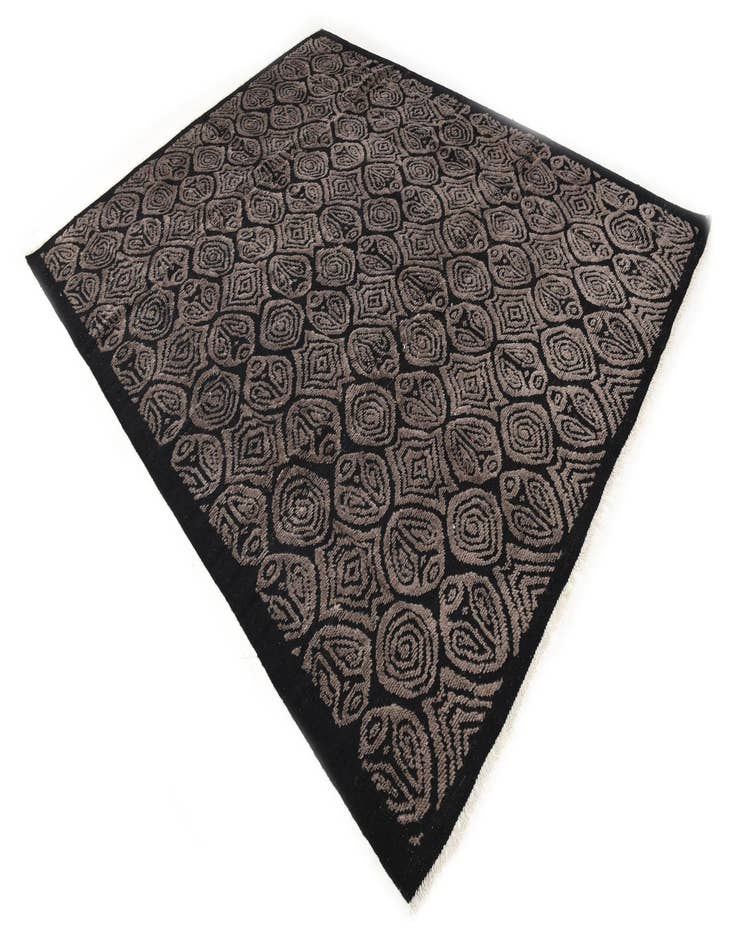 Detail image of  8' x 10'  Hand Knotted Darya Wool Rug