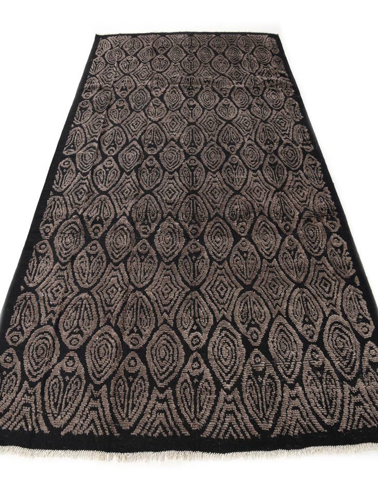 Detail image of  8' x 10'  Hand Knotted Darya Wool Rug