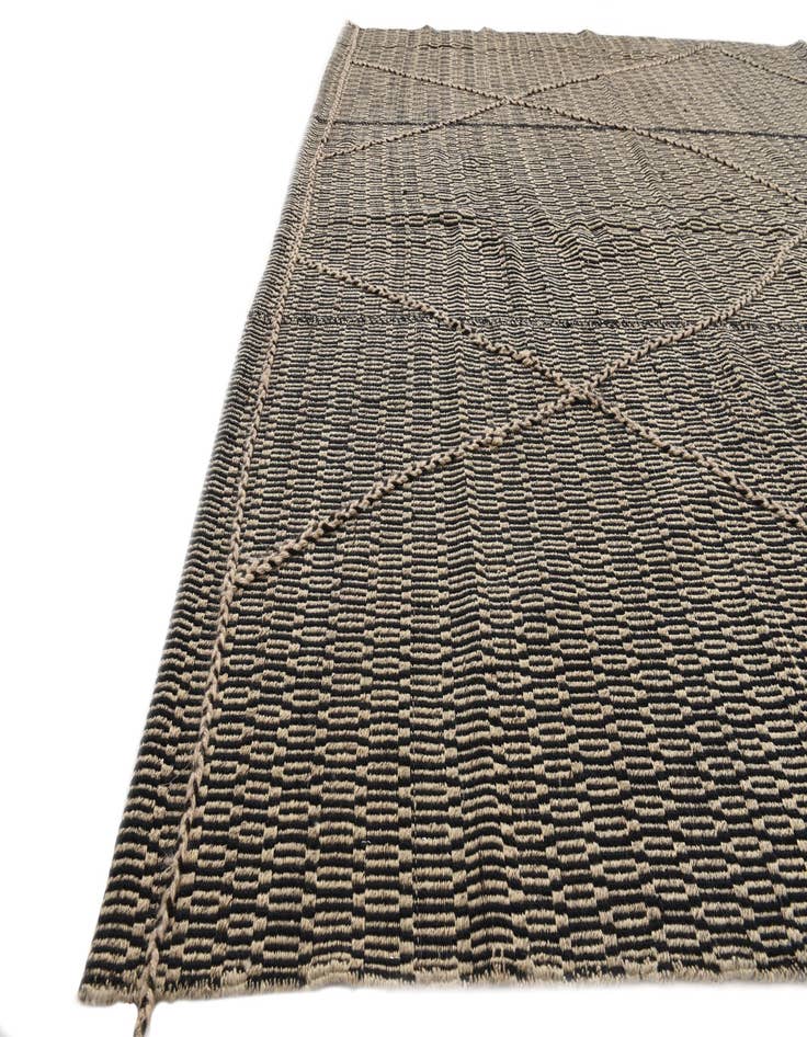 Detail image of  7' 10 x 9' 9  Hand Knotted Darya Wool Rug