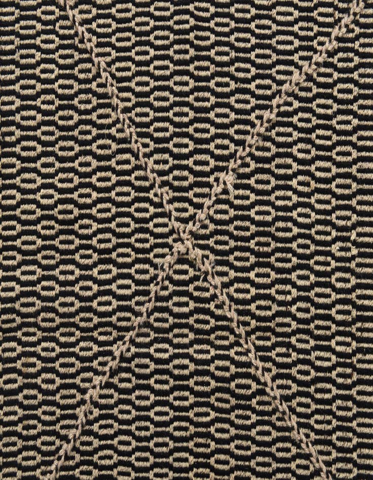 Detail image of  7' 10 x 9' 9  Hand Knotted Darya Wool Rug