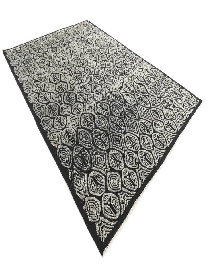 Detail image of  9' x 12' 8  Hand Knotted Darya Wool Rug