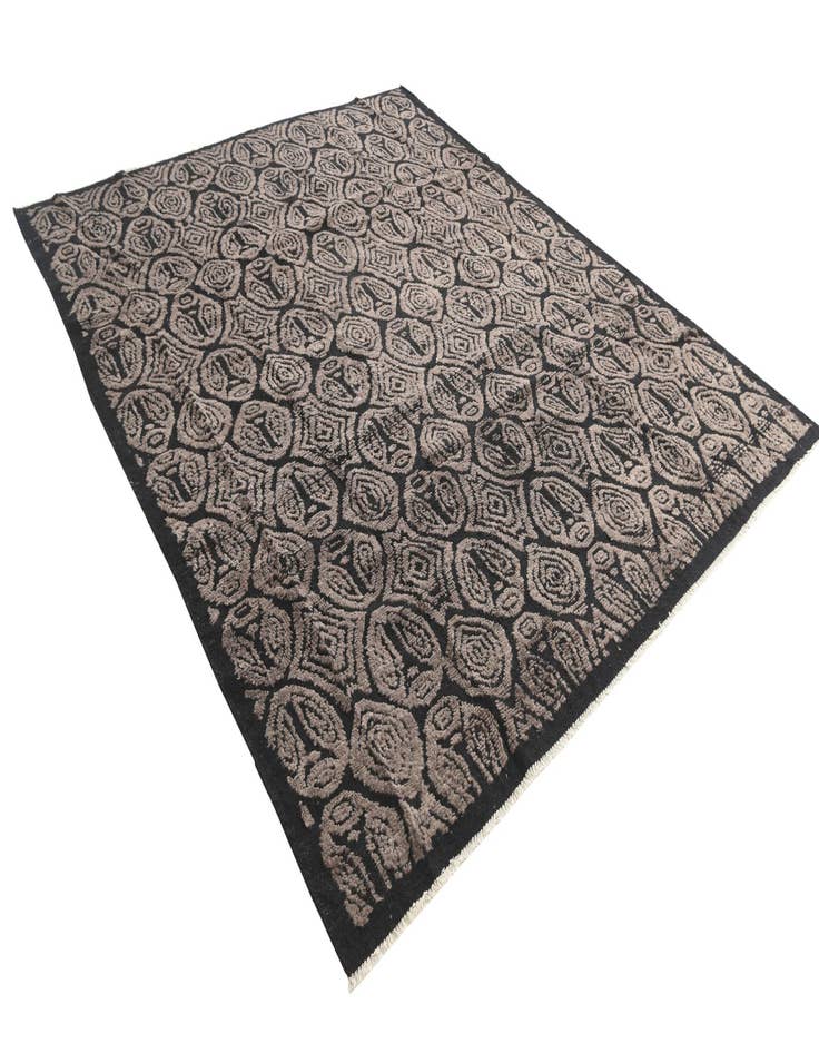 Detail image of  8' 3 x 10' 1  Hand Knotted Darya Wool Rug