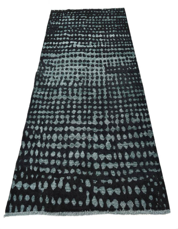 Detail image of  5' 2 x 8' 1  Hand Knotted Darya Wool Rug