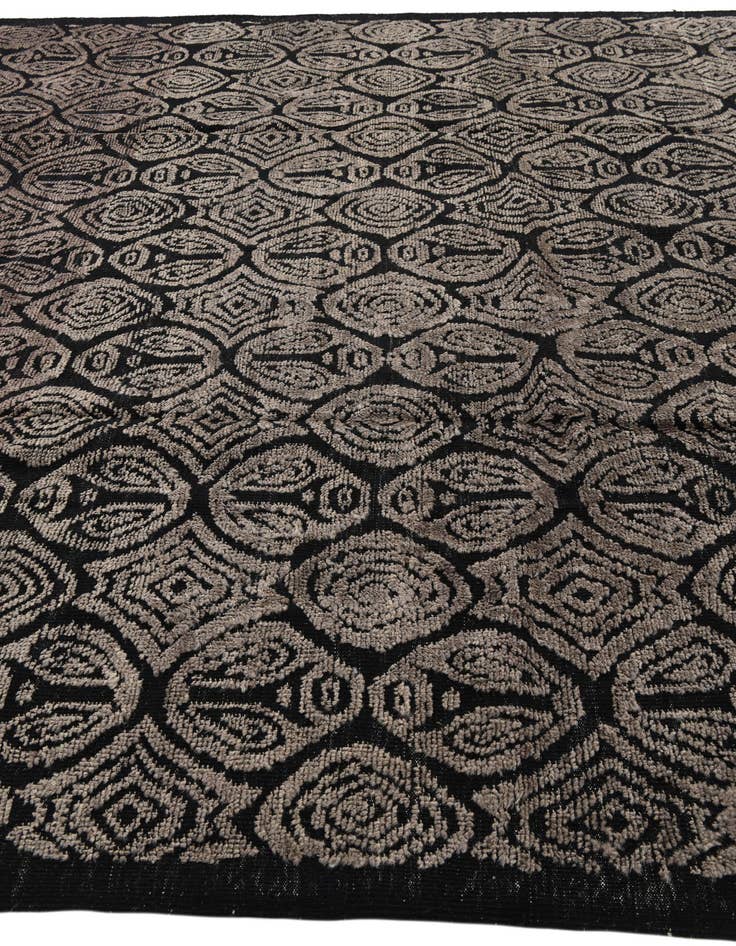 Detail image of  9' 8 x 14' 2  Hand Knotted Darya Wool Rug