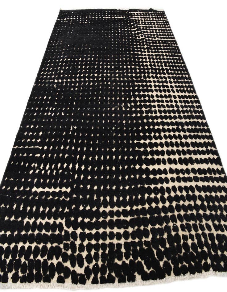 Detail image of  8' 10 x 12'  Hand Knotted Darya Wool Rug