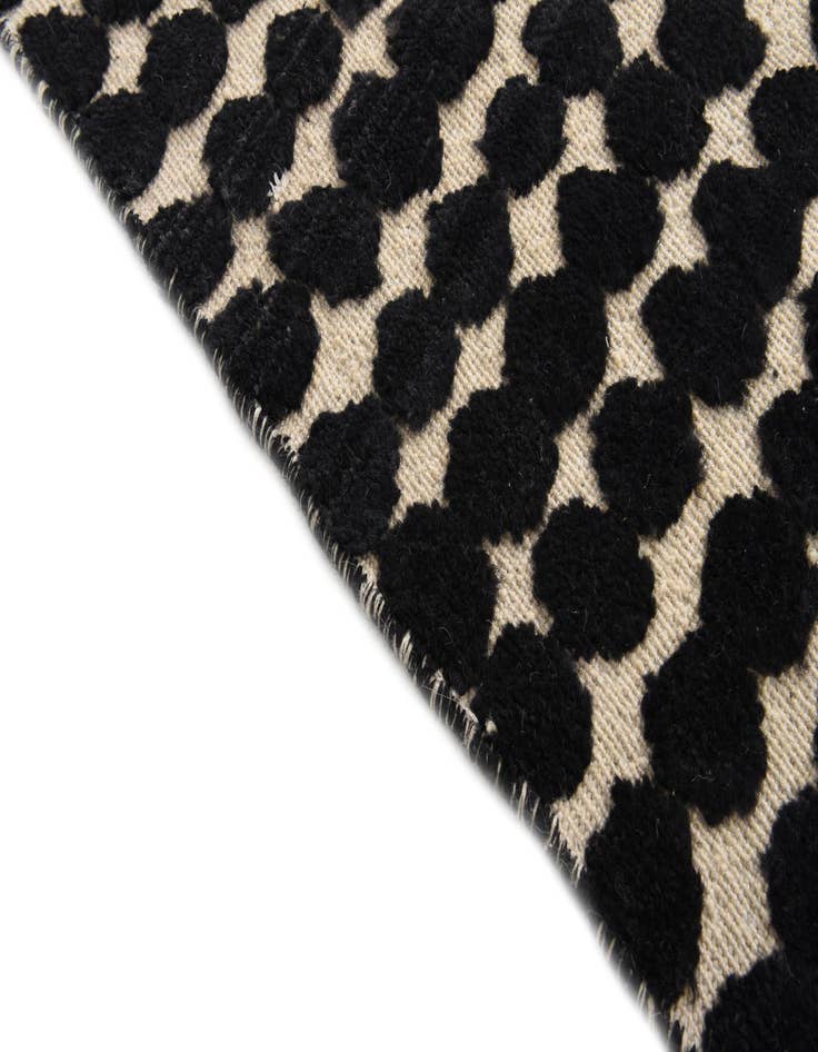 Detail image of  8' 10 x 12'  Hand Knotted Darya Wool Rug