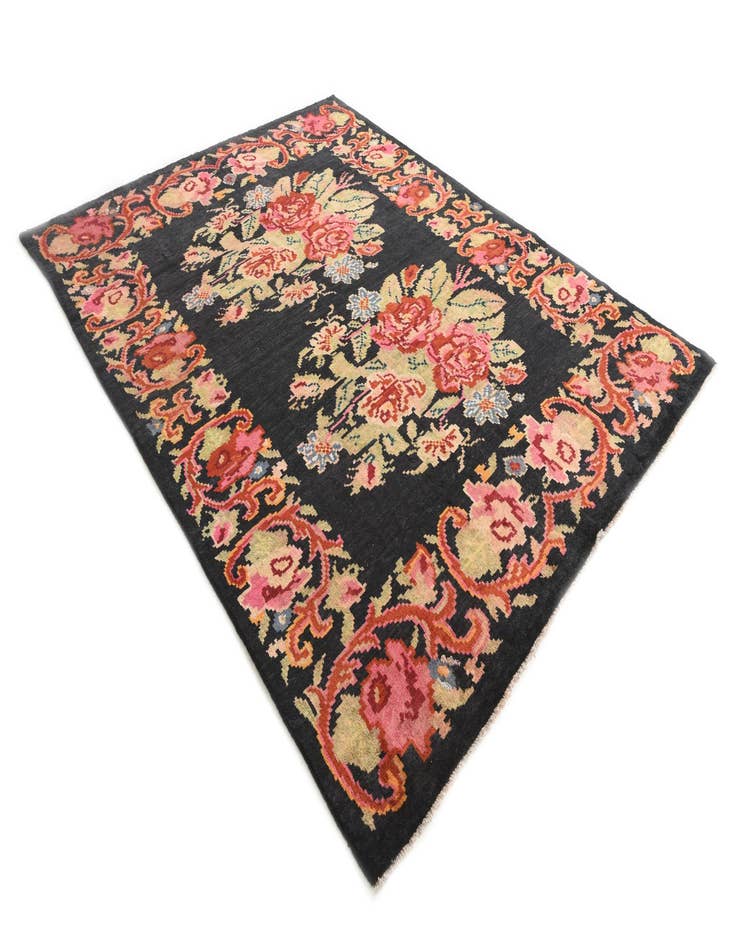 Detail image of  8' x 10' 3  Hand Knotted Darya Rug