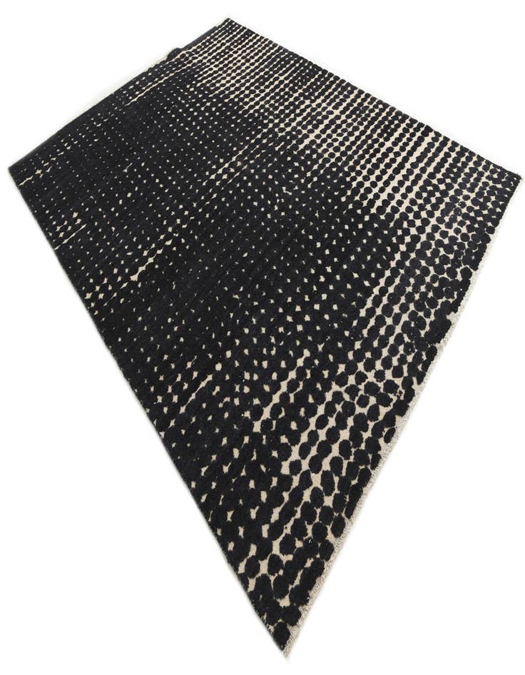 Detail image of  7' 10 x 10' 5  Hand Knotted Darya Wool Rug