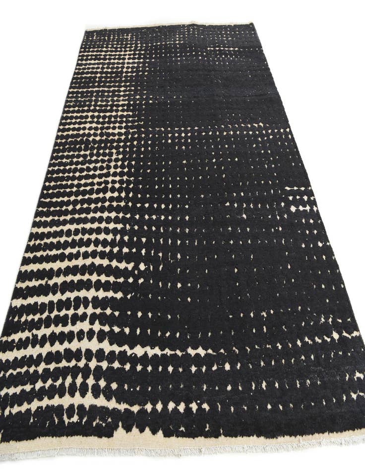 Detail image of  8' x 10' 6  Hand Knotted Darya Wool Rug