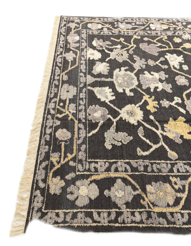 Detail image of  9' 1 x 12' 9  Hand Knotted Darya Wool Rug