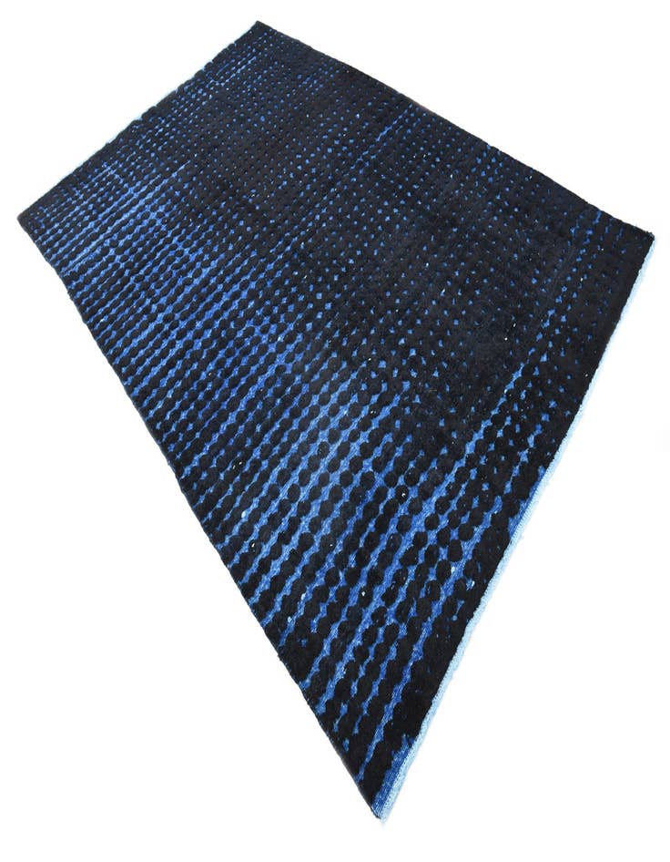 Detail image of  6' 7 x 9' 9  Hand Knotted Darya Wool Rug