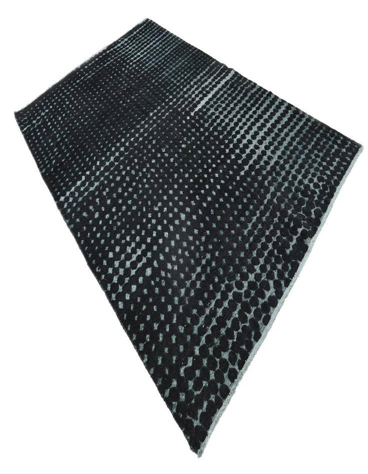 Detail image of  6' 6 x 10' 3  Hand Knotted Darya Wool Rug