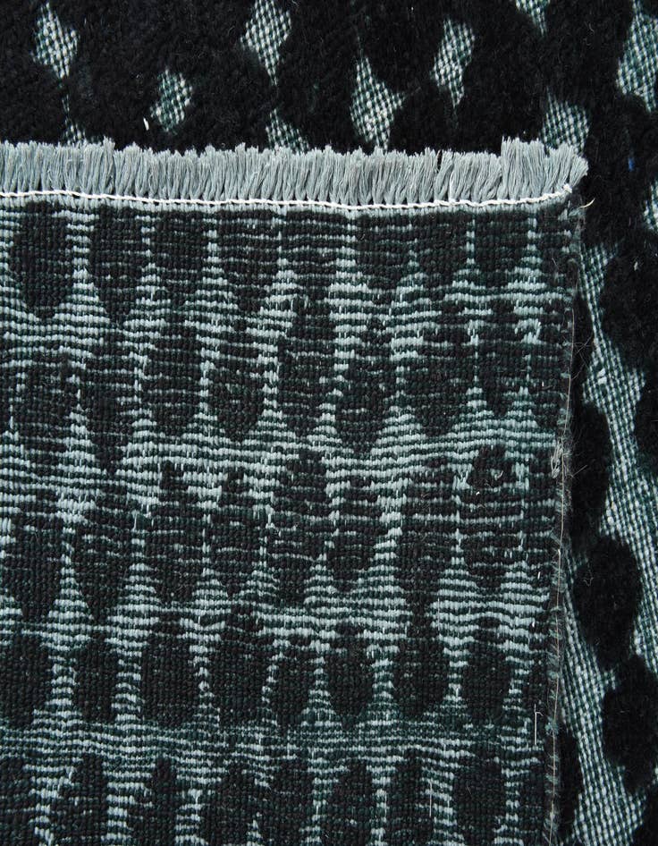 Detail image of  6' 6 x 10' 3  Hand Knotted Darya Wool Rug