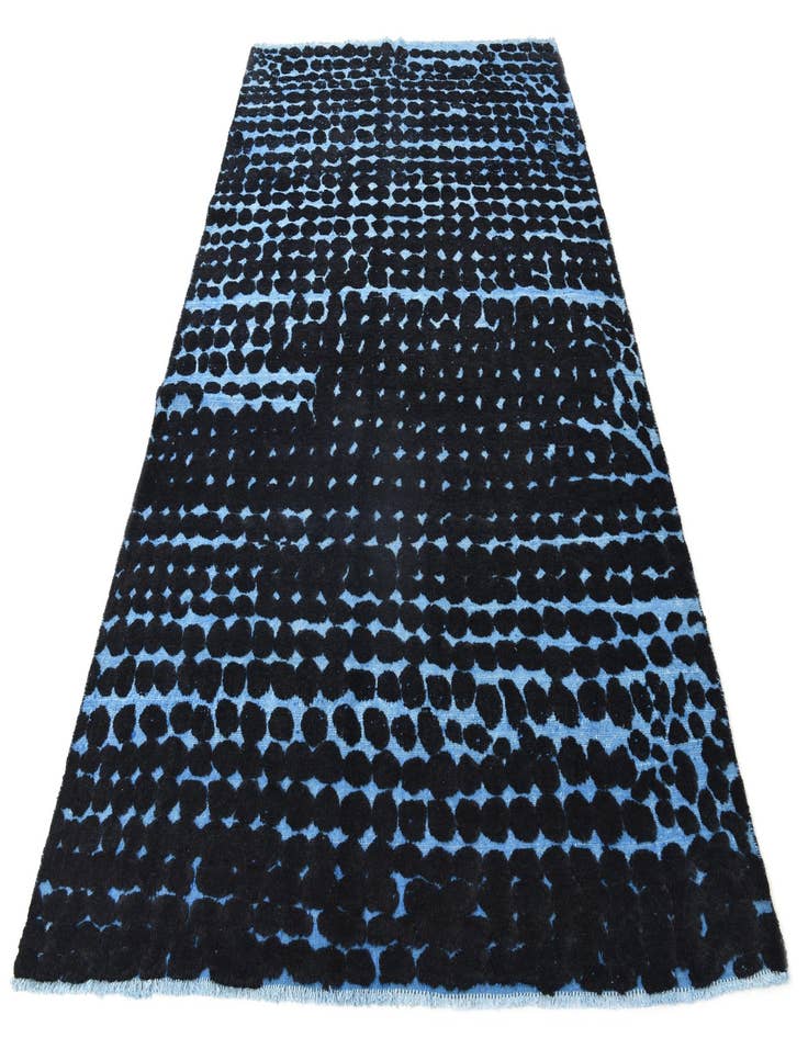 Detail image of  6' 6 x 10'  Hand Knotted Darya Wool Rug