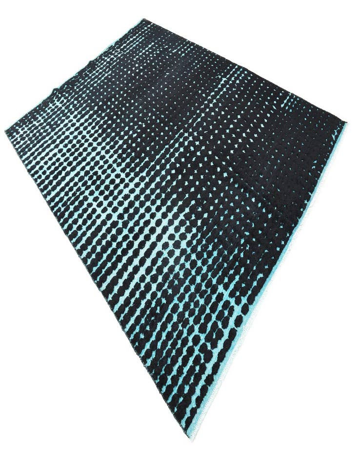 Detail image of  7' 9 x 10' 4  Hand Knotted Darya Wool Rug