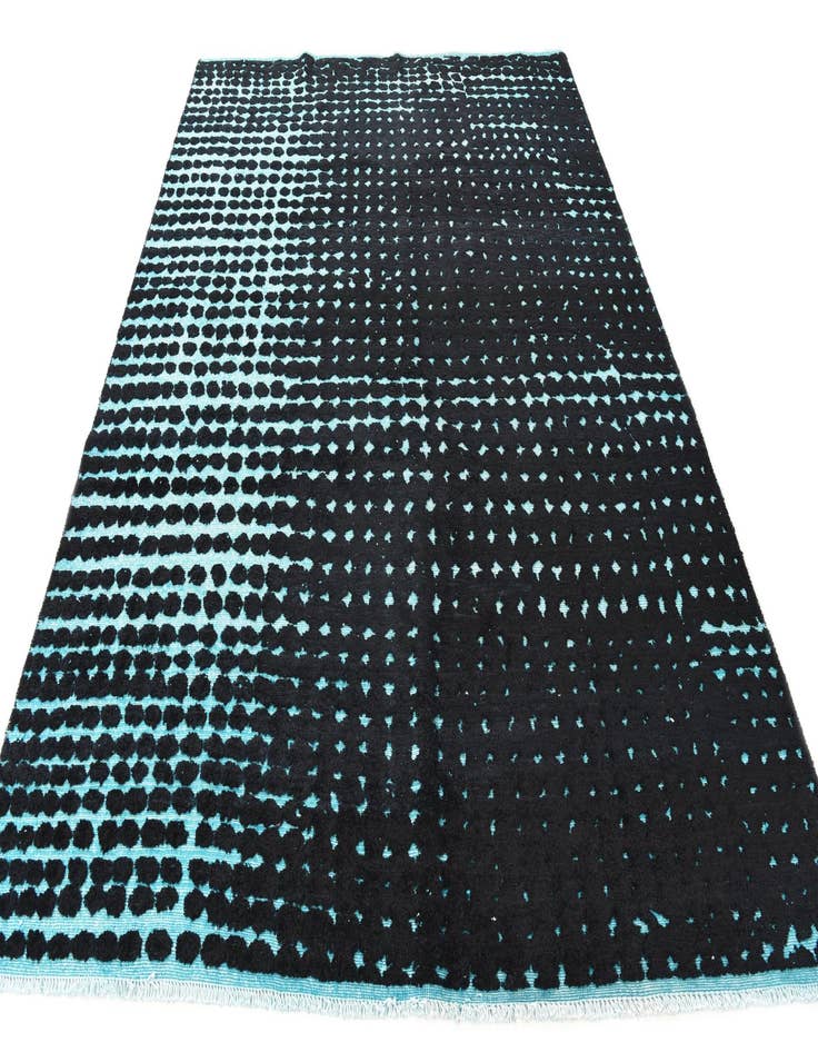 Detail image of  7' 9 x 10' 4  Hand Knotted Darya Wool Rug