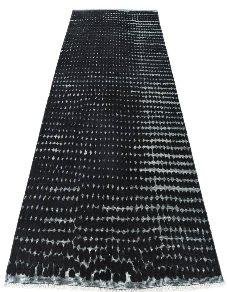 Detail image of  6' 6 x 10' 4  Hand Knotted Darya Wool Rug