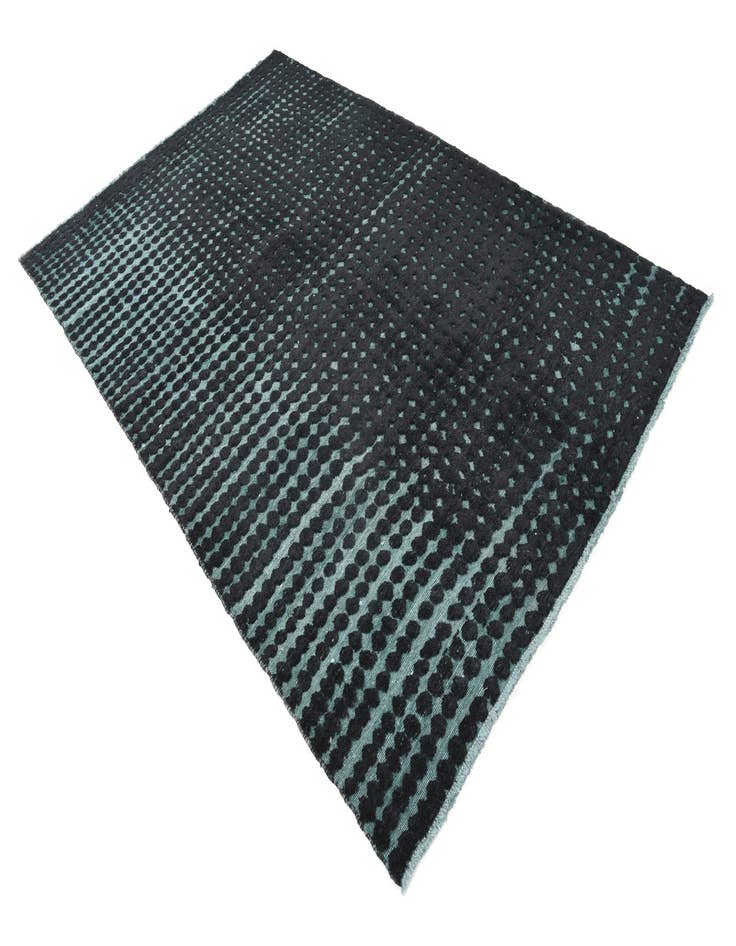 Detail image of  6' 4 x 10'  Hand Knotted Darya Wool Rug