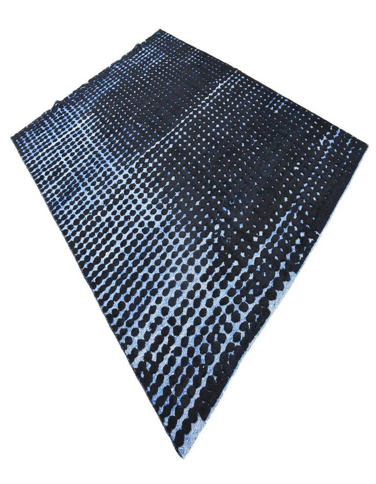 Detail image of  7' 10 x 10' 4  Hand Knotted Darya Wool Rug