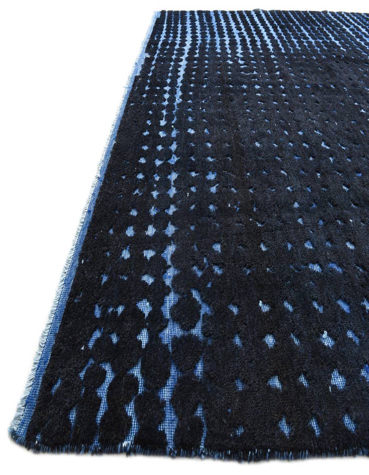 Detail image of  9' x 13'  Hand Knotted Darya Wool Rug