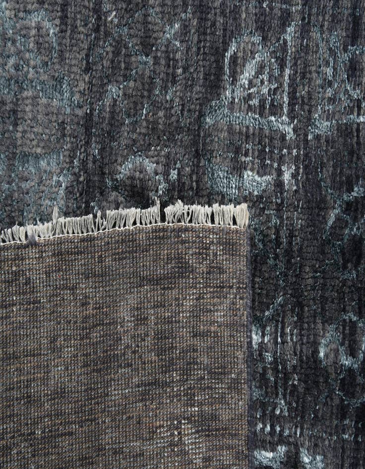 Detail image of  5' 10 x 8' 5  Hand Knotted Darya Wool Rug