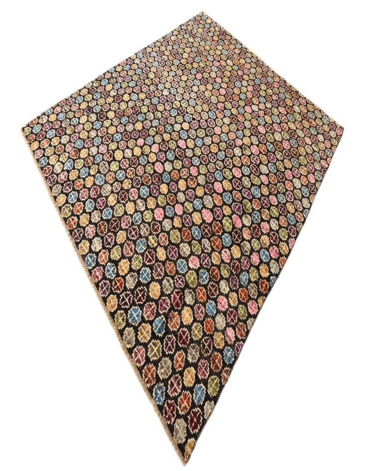 Detail image of  8' 2 x 10'  Hand Knotted Darya Wool Rug