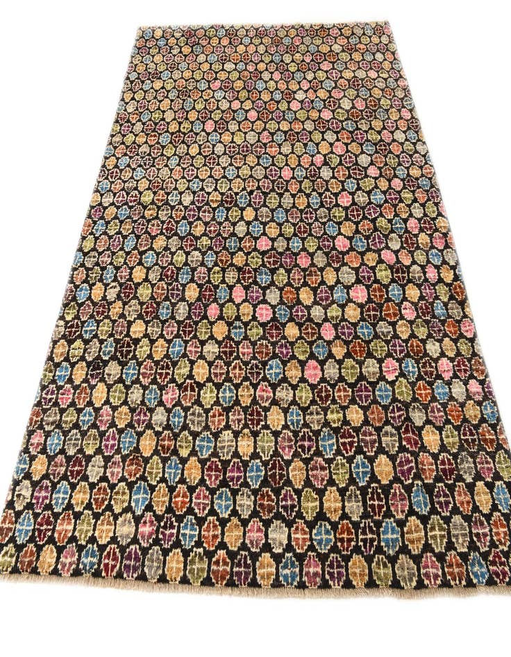 Detail image of  8' 2 x 10'  Hand Knotted Darya Wool Rug