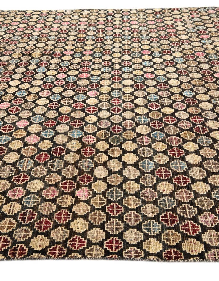 Detail image of  9' x 11' 7  Hand Knotted Darya Wool Rug