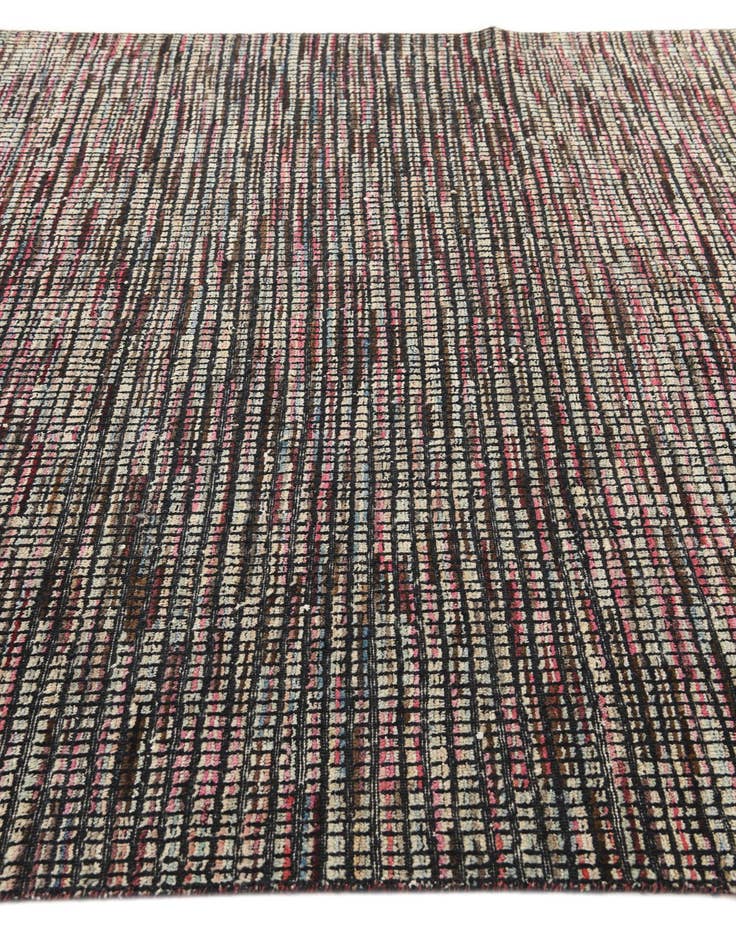 Detail image of  6' 8 x 10'  Hand Knotted Darya Wool Rug