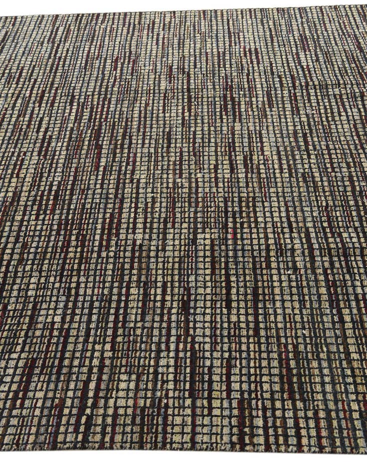 Detail image of  6' 7 x 10' 1  Hand Knotted Darya Wool Rug