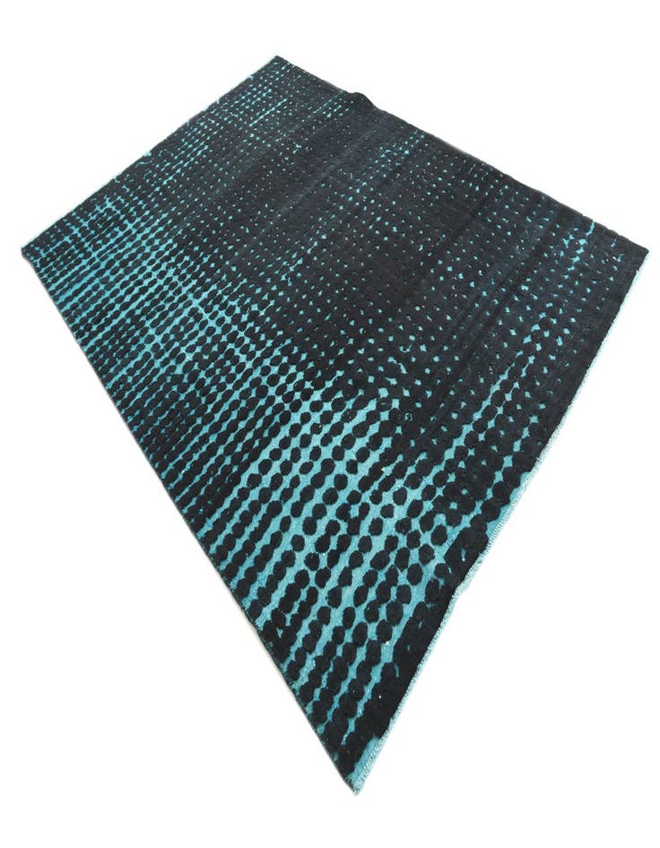 Detail image of  7' 6 x 10' 2  Hand Knotted Darya Wool Rug