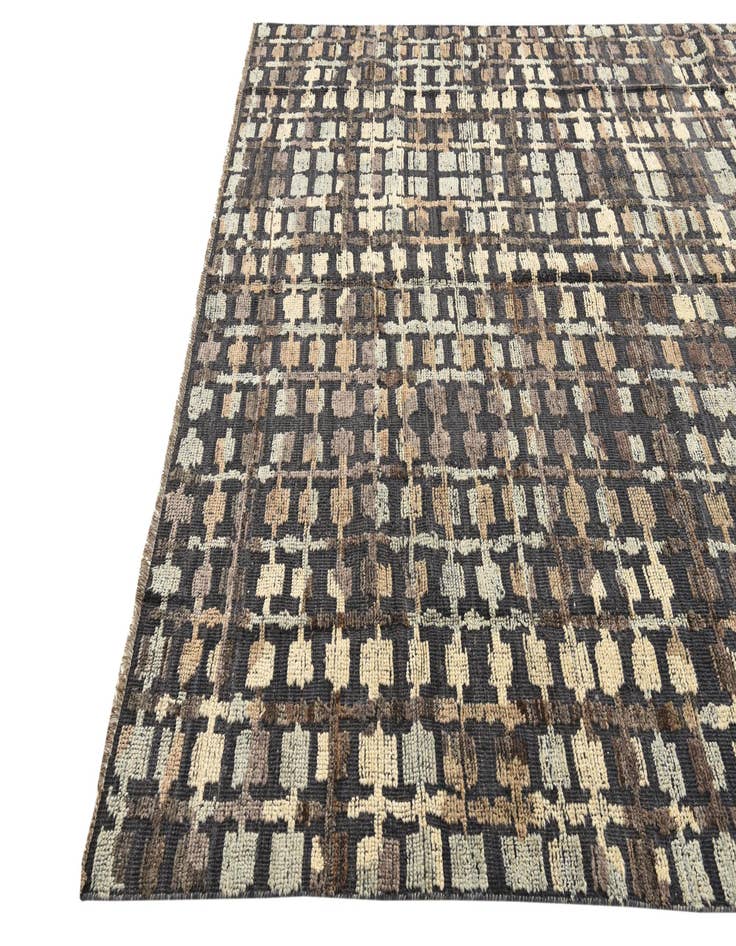 Detail image of  8' x 10' 5  Hand Knotted Darya Wool Rug