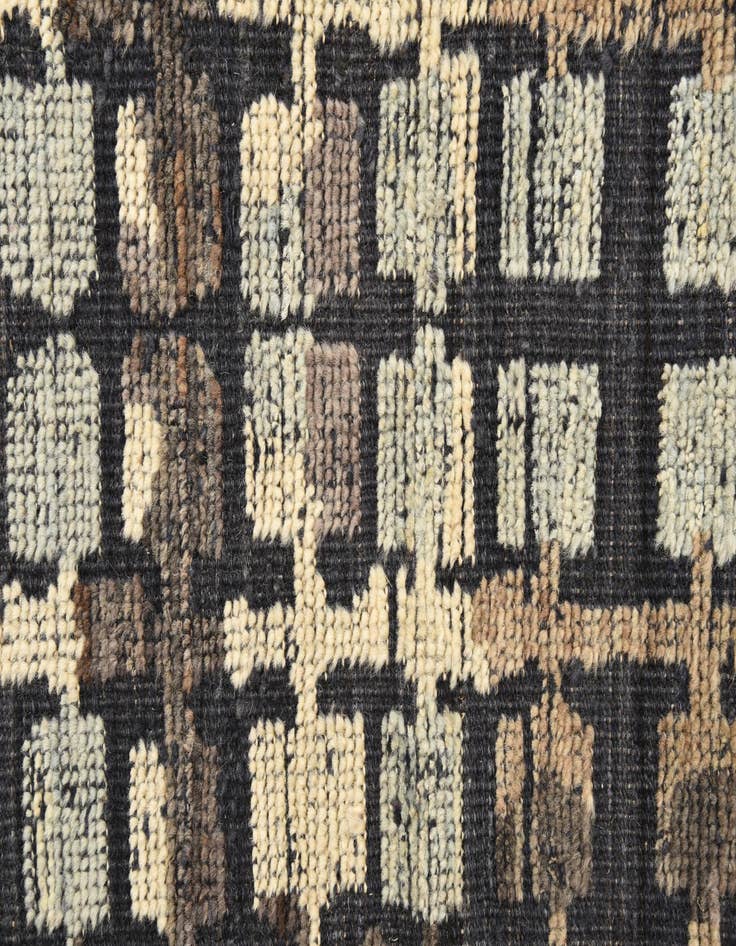 Detail image of  8' x 10' 5  Hand Knotted Darya Wool Rug