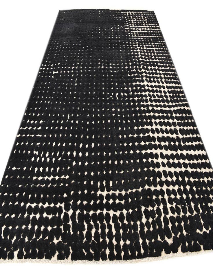 Detail image of  8' 10 x 12'  Hand Knotted Darya Wool Rug