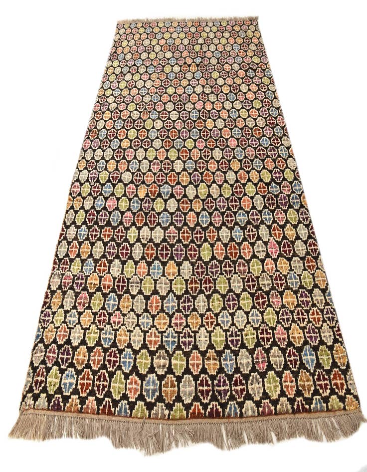 Detail image of  6' 2 x 9'  Hand Knotted Darya Wool Rug