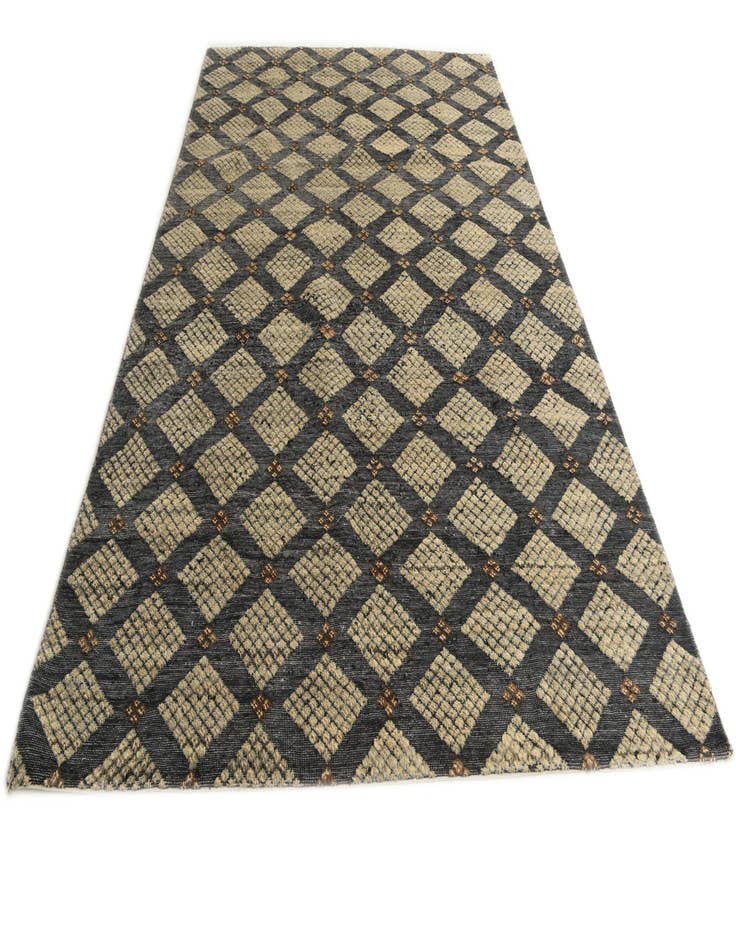 Detail image of  6' 6 x 10' 1  Hand Knotted Darya Wool Rug