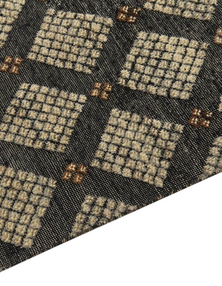 Detail image of  6' 6 x 10' 1  Hand Knotted Darya Wool Rug