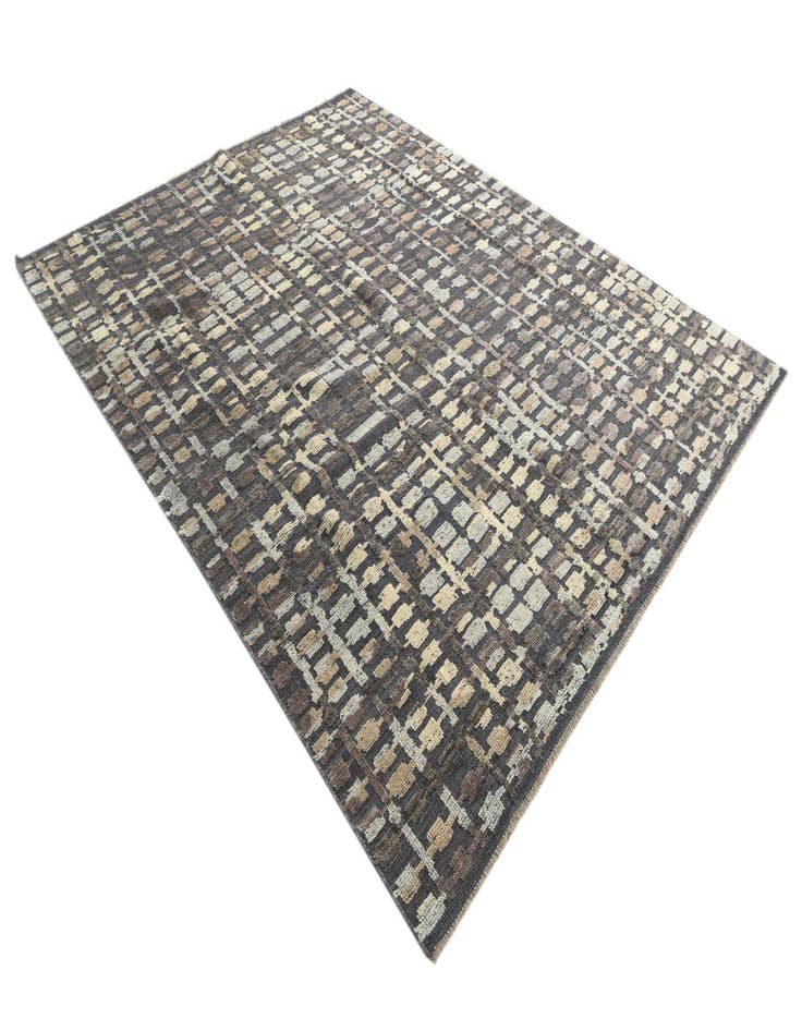 Detail image of  8' 1 x 10' 2  Hand Knotted Darya Wool Rug