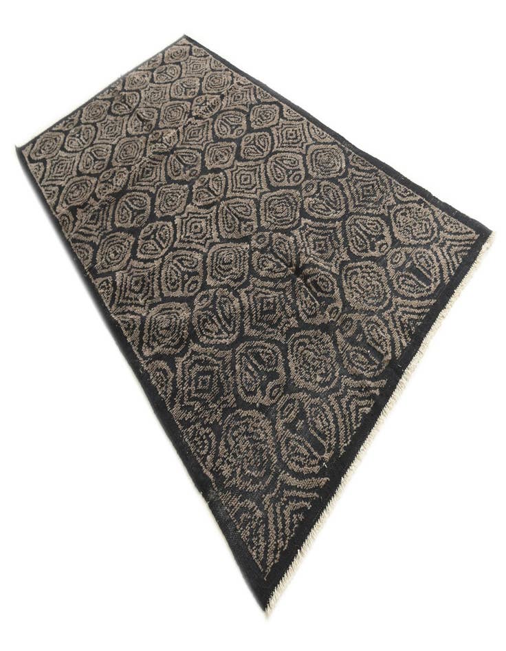 Detail image of  5' 8 x 10' 2  Hand Knotted Darya Wool Rug