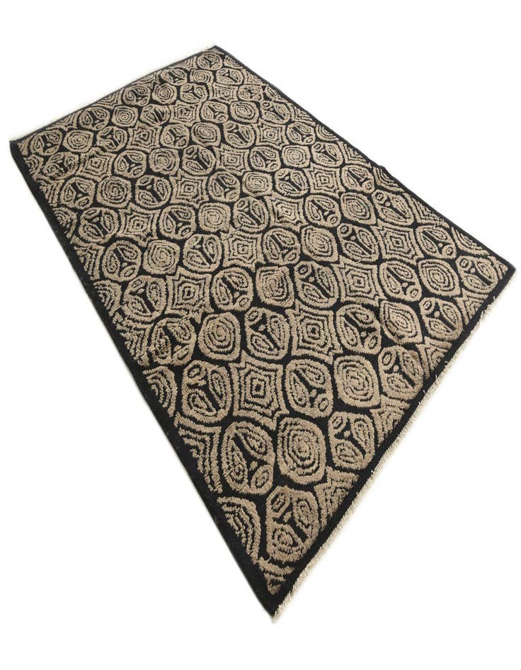 Detail image of  6' 7 x 9' 6  Hand Knotted Darya Wool Rug