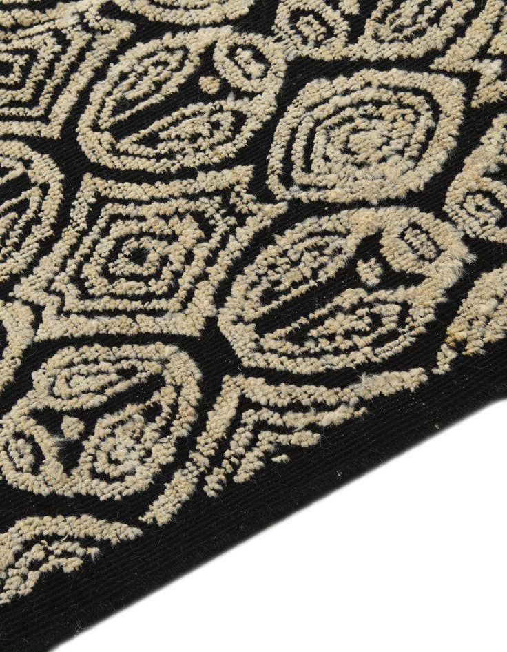 Detail image of  9' 1 x 12' 5  Hand Knotted Darya Wool Rug